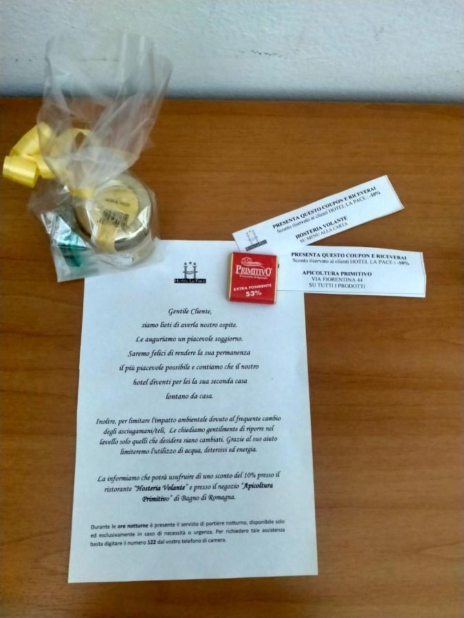 Hotel La Pace Bagno di Romagna Eksteriør billede